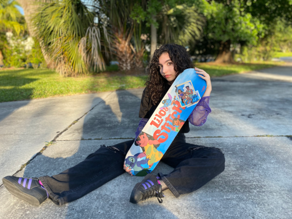 Lilo and Stitch Skateboard